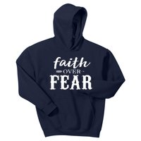 Faith Over Fear Kids Hoodie