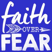 Faith Over Fear Christian Arrow Hoodie