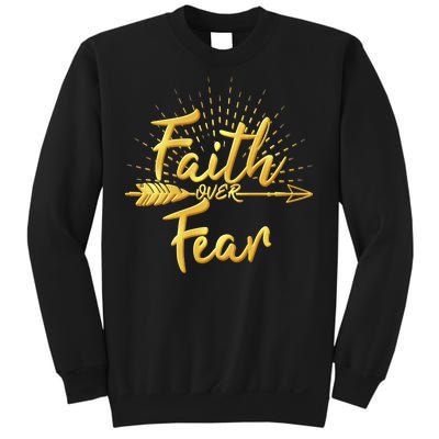 Faith Over Fear Gold Limited Edition Sweatshirt