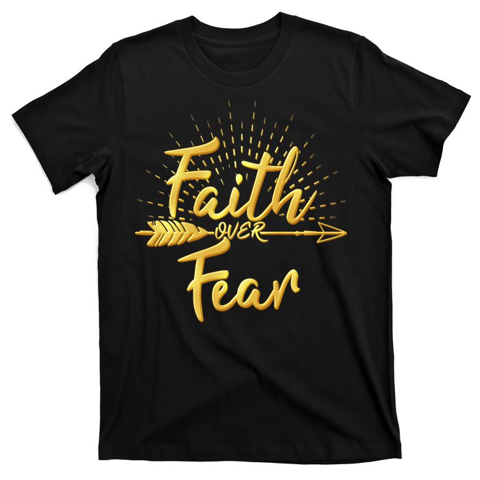 Faith Over Fear Gold Limited Edition T-Shirt