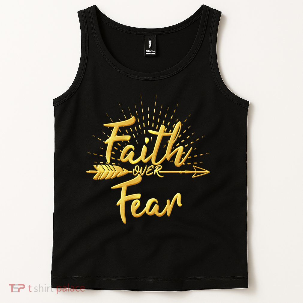 Faith Over Fear Gold Limited Edition Tank Top