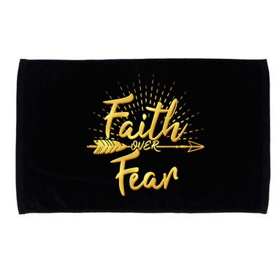 Faith Over Fear Gold Limited Edition Microfiber Hand Towel