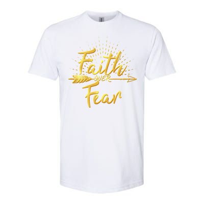 Faith Over Fear Gold Limited Edition Softstyle® CVC T-Shirt