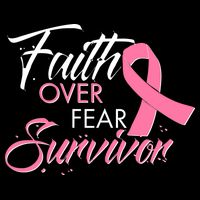 Faith Over Fear Survivor Breast Cancer Awareness Impact Tech Backpack