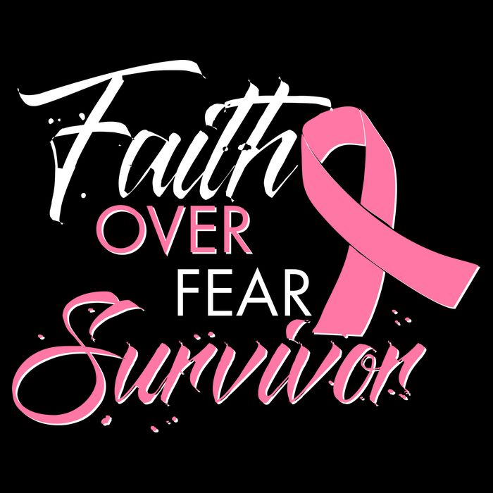 Faith Over Fear Survivor Breast Cancer Awareness Impact Tech Backpack