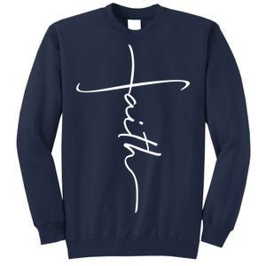 Faith Simple Script Logo Tall Sweatshirt