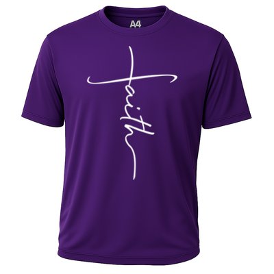 Faith Simple Script Logo Performance Shirt