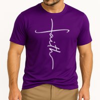 Faith Simple Script Logo Performance Shirt