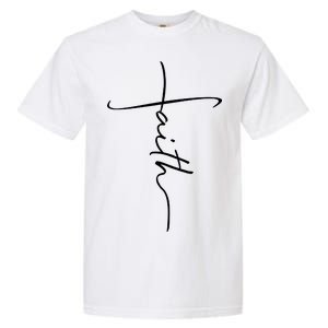 Faith Simple Script Logo Garment-Dyed Heavyweight T-Shirt