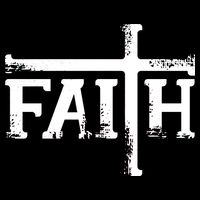 Faith Typo Logo Impact Tech Backpack