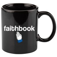 Faithbook 11oz C Handle Ceramic Mug