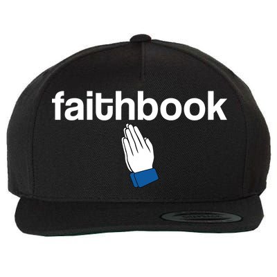 Faithbook Wool Snapback Cap