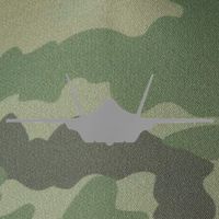 F35 A JSF Lightning II Aircraft Silhouette And Tri View Legacy Tie Dye Trucker Hat