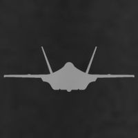 F35 A JSF Lightning II Aircraft Silhouette And Tri View Trucker Hat