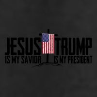 Funny American Jesus Is My Savior Trump Is My President Gift Beanie