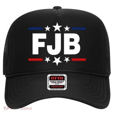 FJB Anti Joe Biden High Crown Mesh Back Trucker Hat