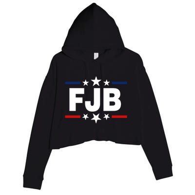 FJB Anti Joe Biden Crop Fleece Hoodie