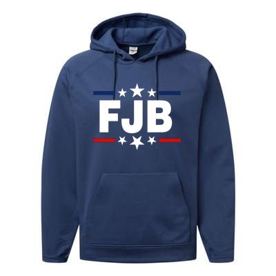 FJB Anti Joe Biden Performance Fleece Hoodie