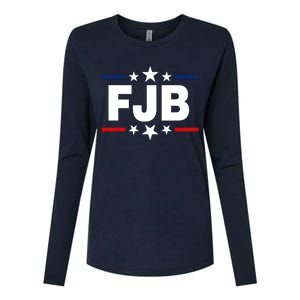 FJB Anti Joe Biden Womens Cotton Relaxed Long Sleeve T-Shirt