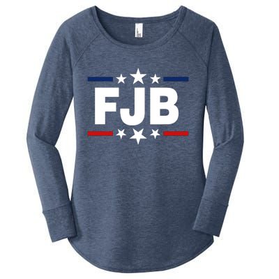 FJB Anti Joe Biden Women's Perfect Tri Tunic Long Sleeve Shirt