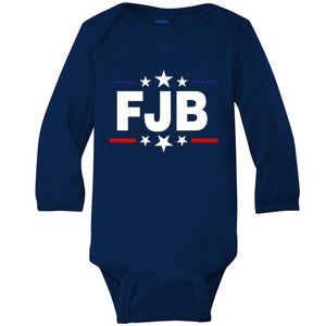 FJB Anti Joe Biden Baby Long Sleeve Bodysuit