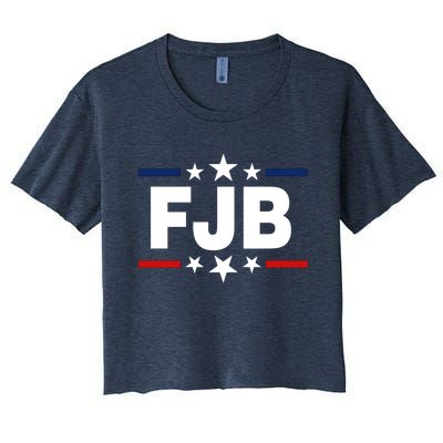 FJB Anti Joe Biden Women's Crop Top Tee