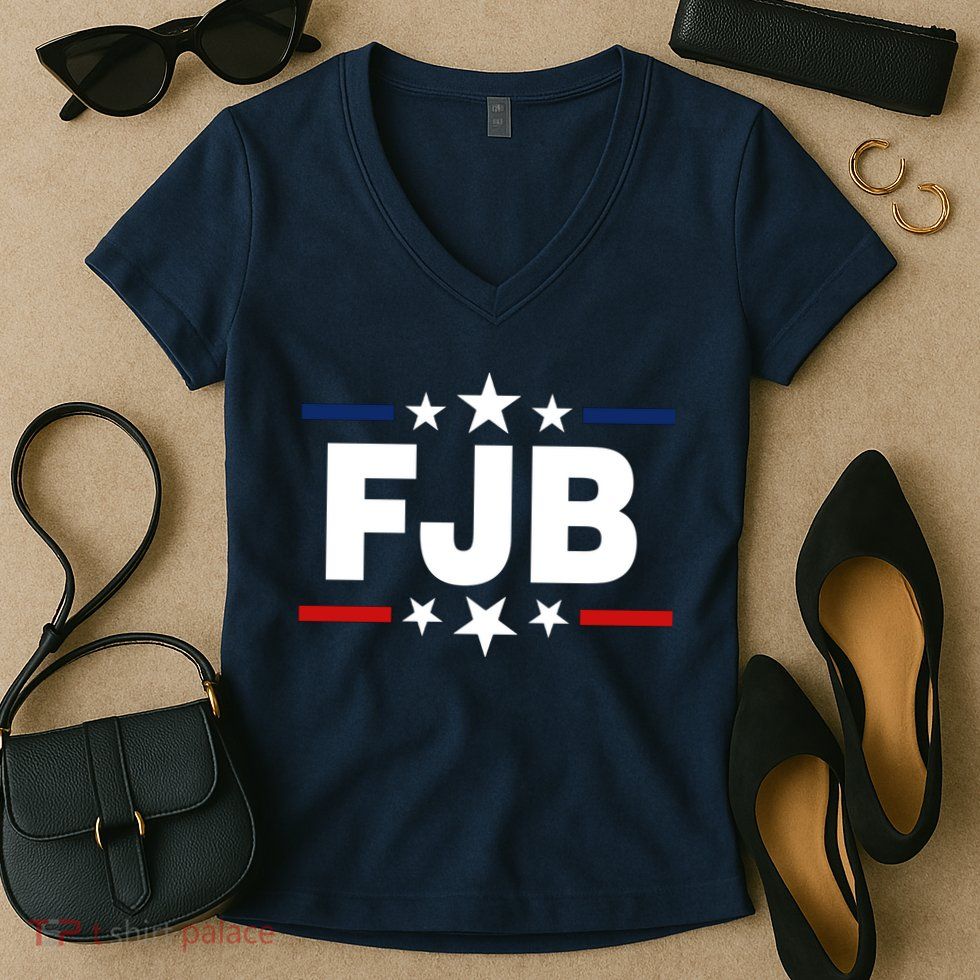 FJB Anti Joe Biden Women's V-Neck T-Shirt