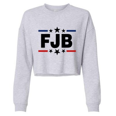 FJB Anti Joe Biden Cropped Pullover Crew