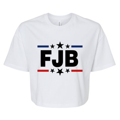 FJB Anti Joe Biden Bella+Canvas Jersey Crop Tee