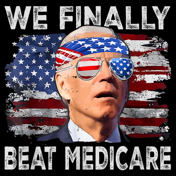 Funny Anti Joe Biden We Finally Beat Medicare 4th Of July Impact Tech Backpack