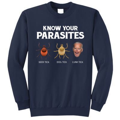 Funny Anti Joe Biden Shirts, Know Your Parasites Humor Sweatshirt