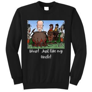 Funny Anti Joe Biden Cannibal Story About His Uncle Designed Sweatshirt