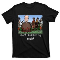 Funny Anti Joe Biden Cannibal Story About His Uncle Designed T-Shirt