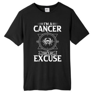 Funny Astrology June July Birthday Funny Gift Cancer Zodiac Sign Great Gift Tall Fusion ChromaSoft Performance T-Shirt