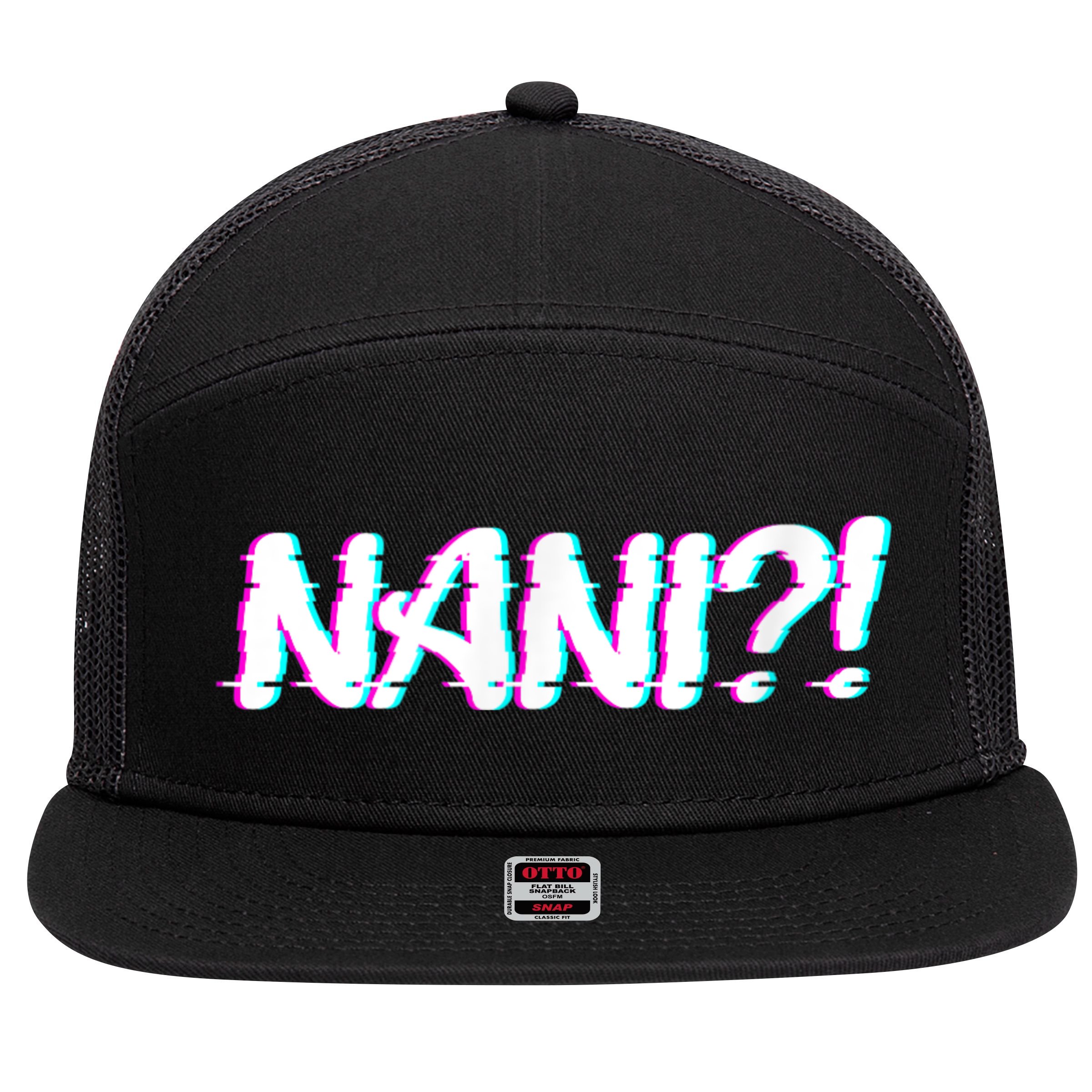 Funny Anime Japanese Manga Japan Lover 7 Panel Mesh Trucker Snapback Hat