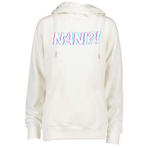 Funny Anime Japanese Manga Japan Lover Womens Funnel Neck Pullover Hood