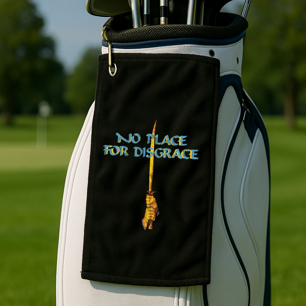 Flotsam And Jetsam No Place For Disgrace Golf Towel