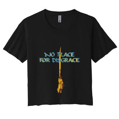 Flotsam And Jetsam No Place For Disgrace Crop Top