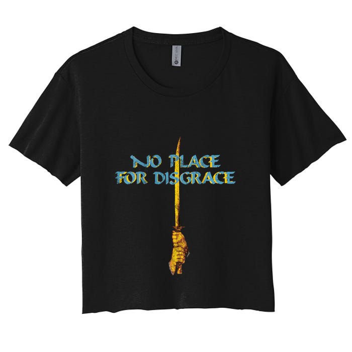 Flotsam And Jetsam No Place For Disgrace Crop Top