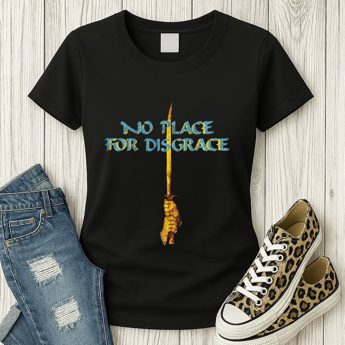 Flotsam And Jetsam No Place For Disgrace Womens T-Shirt