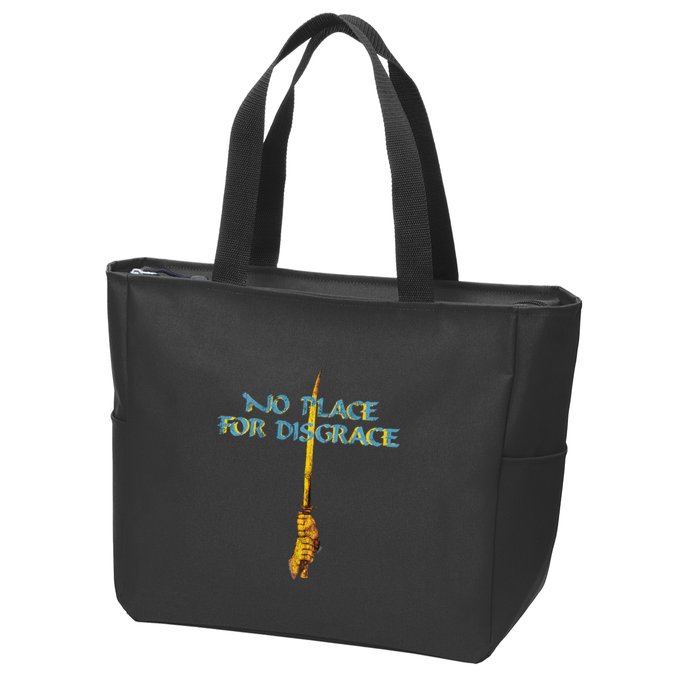 Flotsam And Jetsam No Place For Disgrace Zip Tote Bag