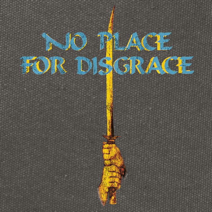 Flotsam And Jetsam No Place For Disgrace Cotton Canvas Backpack