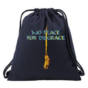 Flotsam And Jetsam No Place For Disgrace Drawstring Bag