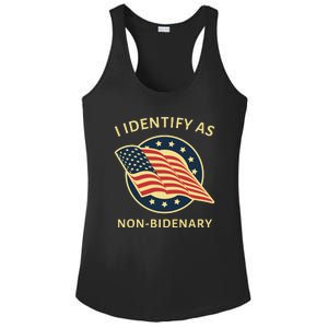 Funny Anti Joe Biden MAGA Conservative Non Bidenary Ladies PosiCharge Competitor Racerback Tank