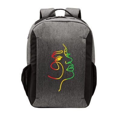 Face Abstract Juneteenth Art Back History Women African Vector Backpack