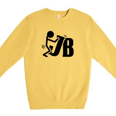 Fuck Biden Anti Joe Biden FJB Premium Crewneck Sweatshirt