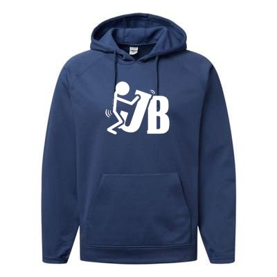 Fuck Biden Anti Joe Biden FJB Performance Fleece Hoodie