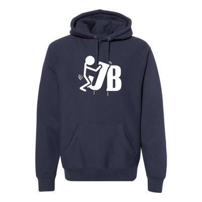 Fuck Biden Anti Joe Biden FJB Premium Hoodie