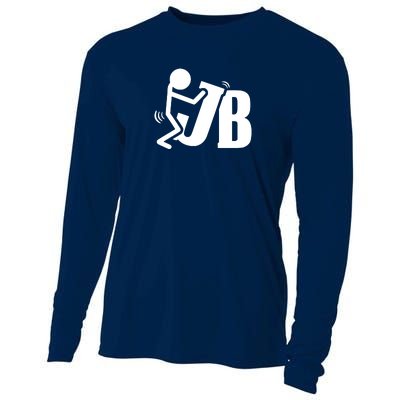 Fuck Biden Anti Joe Biden FJB Cooling Performance Long Sleeve Crew