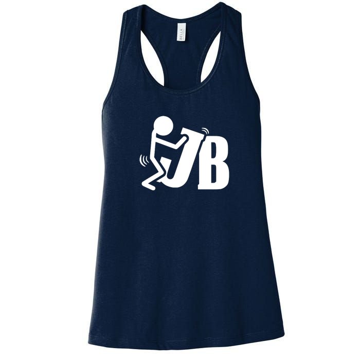 Fuck Biden Anti Joe Biden FJB Women's Racerback Tank